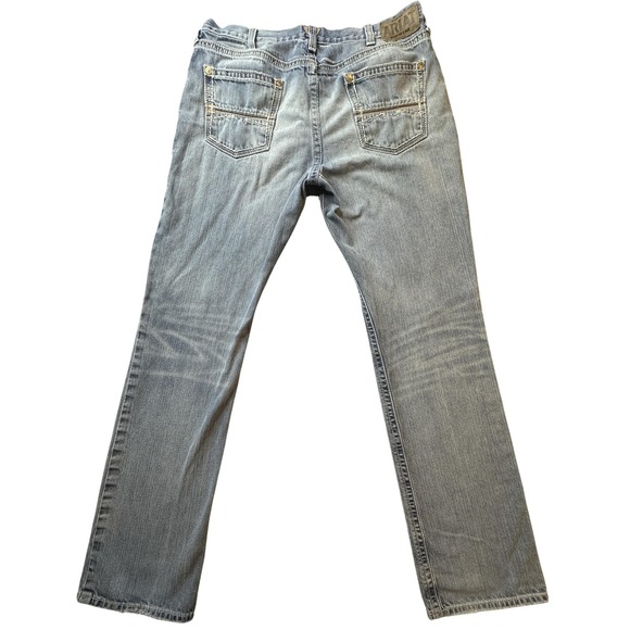 Ariat Other - Ariat Jeans Mens 36x38 Blue Denim Straight Leg Light Wash Western YKK 10017511